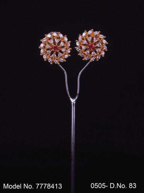 AAA star cut Zircon Earrings