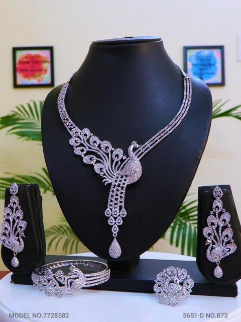 Gift Necklace Set in CZ