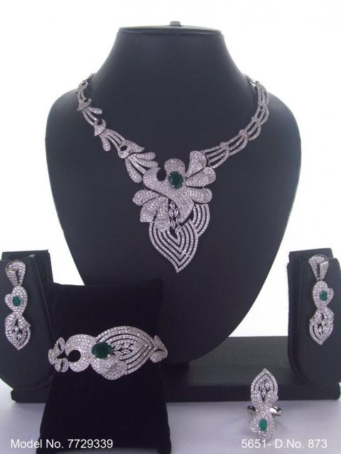 Gift Necklace Set in CZ