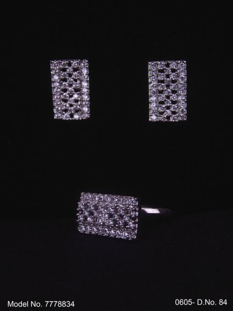 Earring With Finger Rings