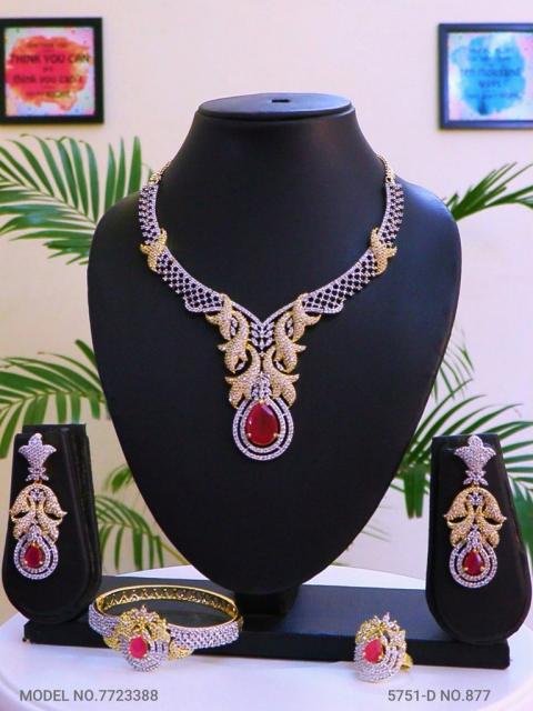 Original Cz Traditional Necklace