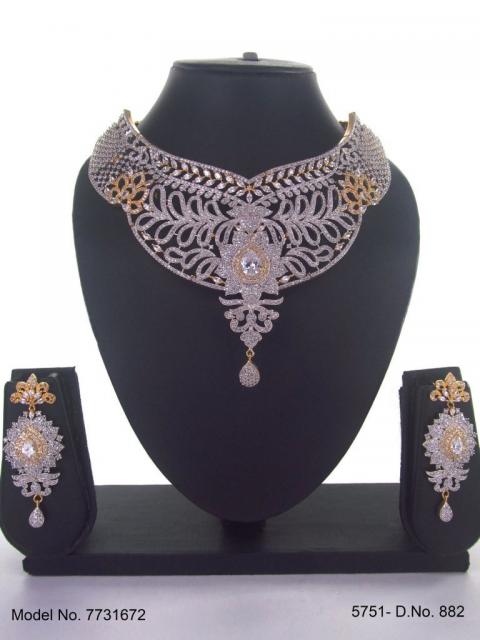 Diamond Replica Jewelry Set |