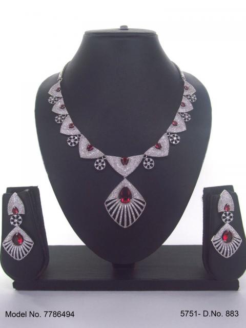 Gift Necklace Set in CZ