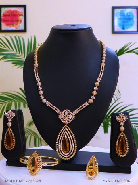 Original Zircon Necklace Set