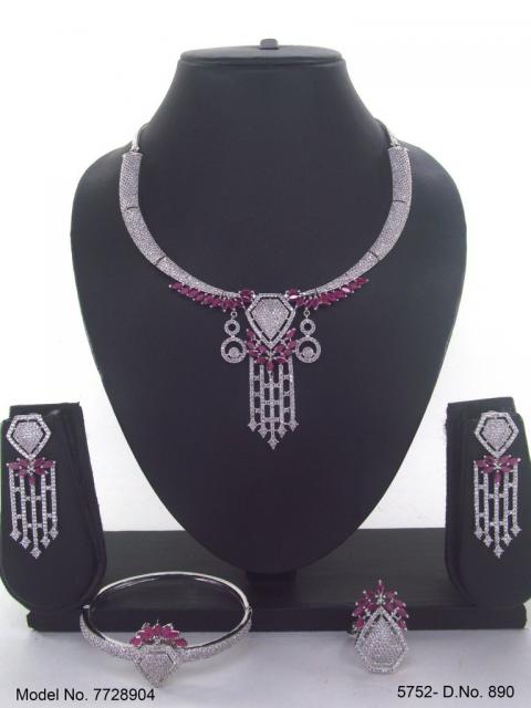 Gift Necklace Set in CZ