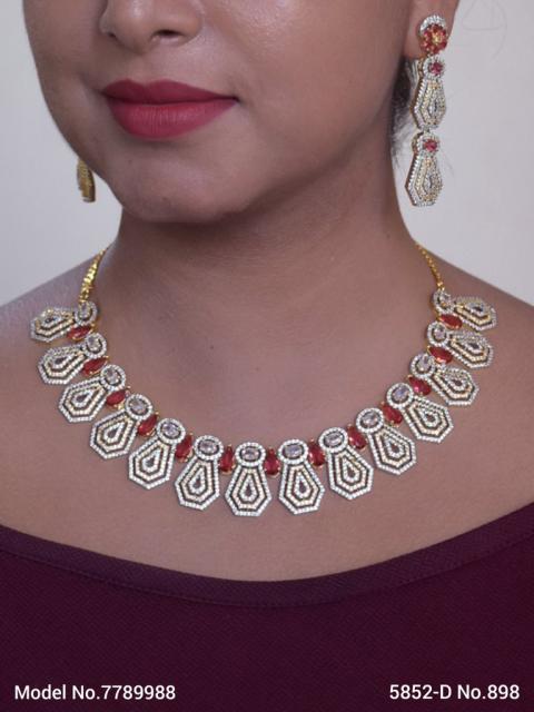 Original Cz Traditional Necklace