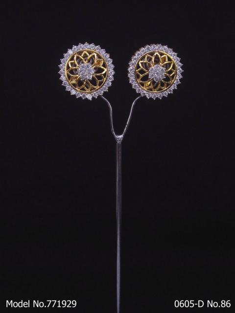 Classic Zircon Earrings