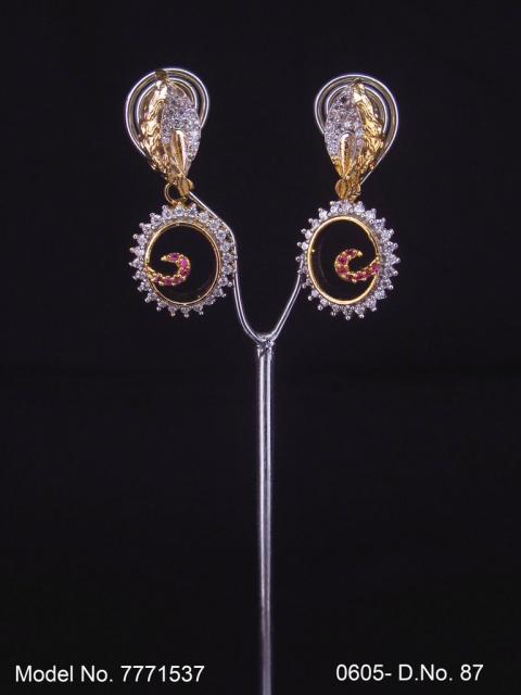 Cz Earring in wholesale price