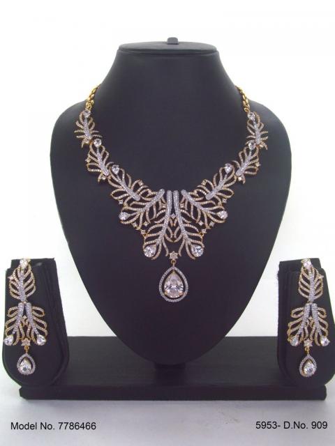 Original Cz Traditional Necklace