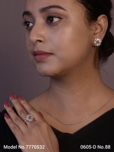 Earring With Finger Rings