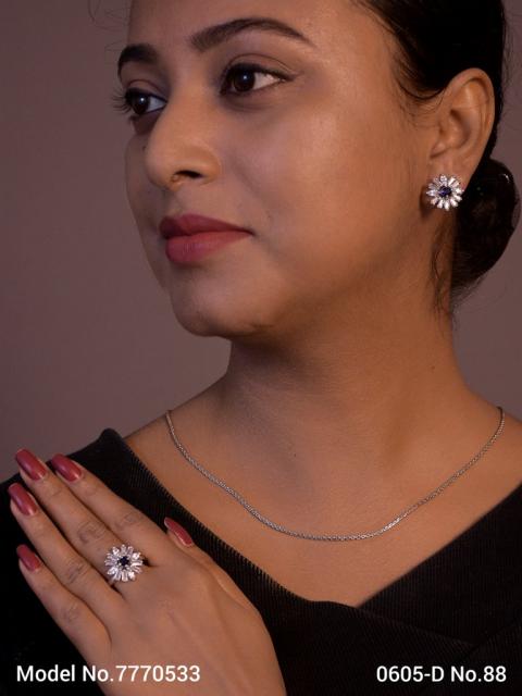 Earring With Finger Rings