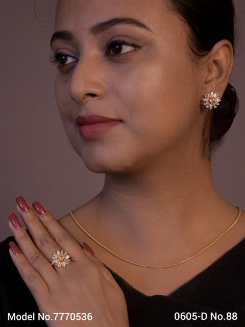 Earring With Finger Rings