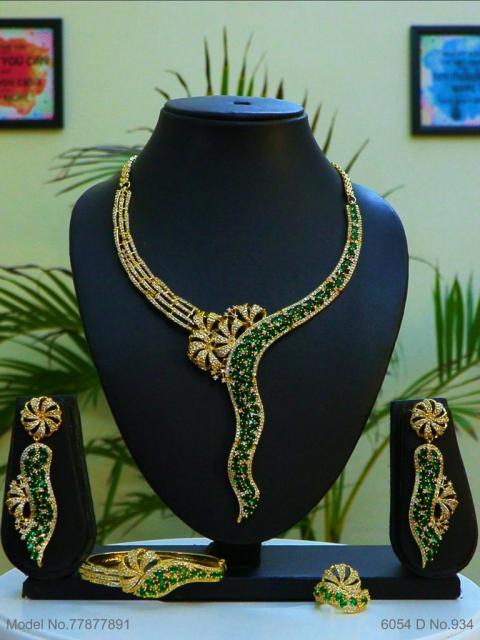 Original Cz Traditional Necklace