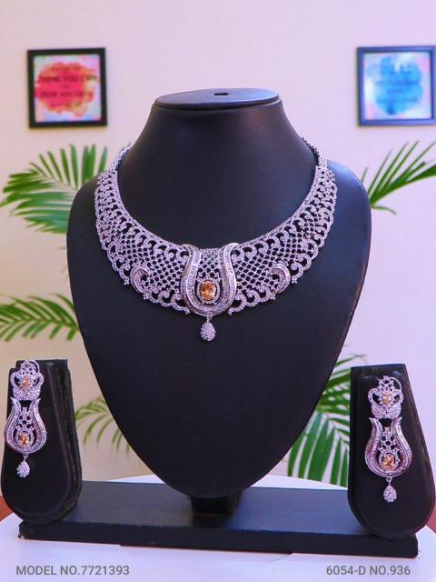 Handmade Traditional Masterpiece Zircon Jewelry Set