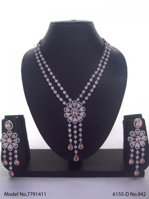 Original Cz Traditional Necklace