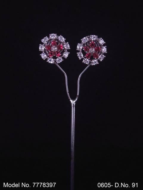 Cubic Zirconia Party Wear Studs Fashion Jewelry