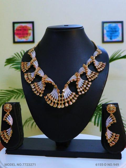 Original Zircon Necklace Set