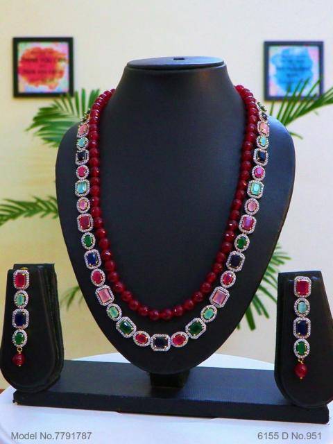 Original Cz Traditional Necklace