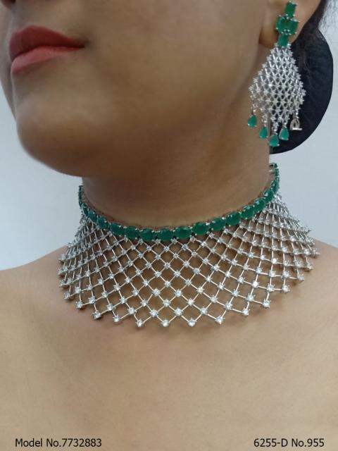 Choker Necklace Set for Weddings