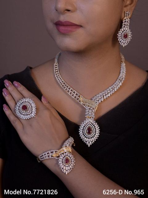 Traditional Cz Jewelry Sets