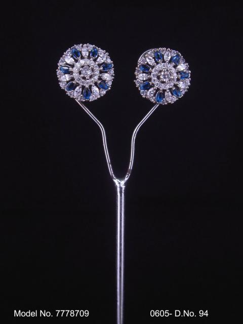 Ethnic Cubic Zirconia Earrings