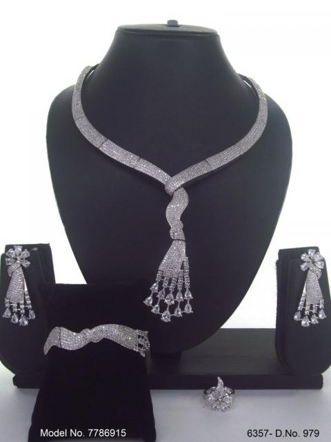 Original Zircon Necklace Set