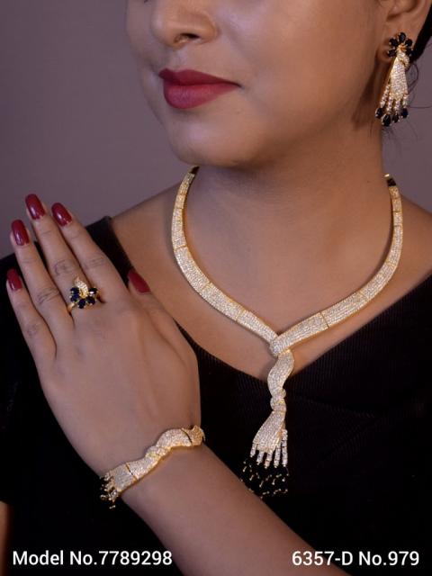 Traditional Cz Jewelry Sets