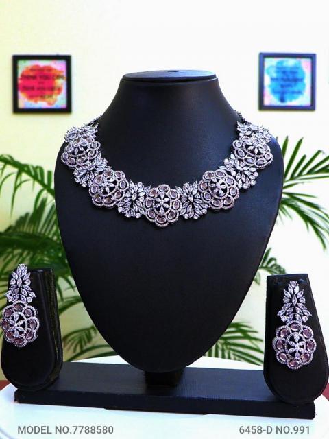 Handmade Traditional Masterpiece Zircon Jewelry Set