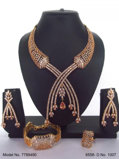 Original Cz Traditional Necklace