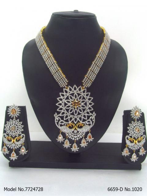 Original Zircon Necklace Set