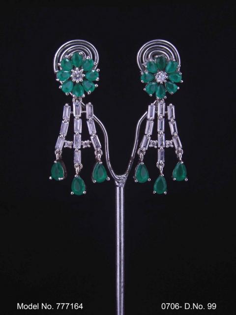 Diamond Replica Long Earrings