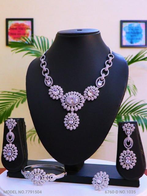 Original Zircon Necklace Set