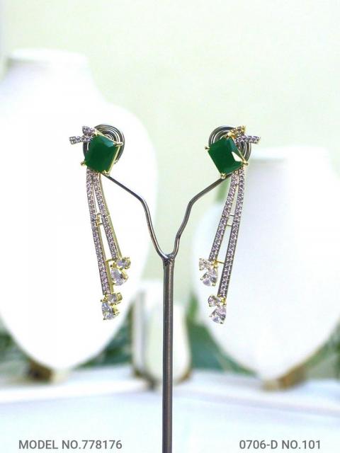 Indian CZ Earrings