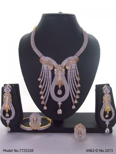 Traditional Cz Jewelry Sets