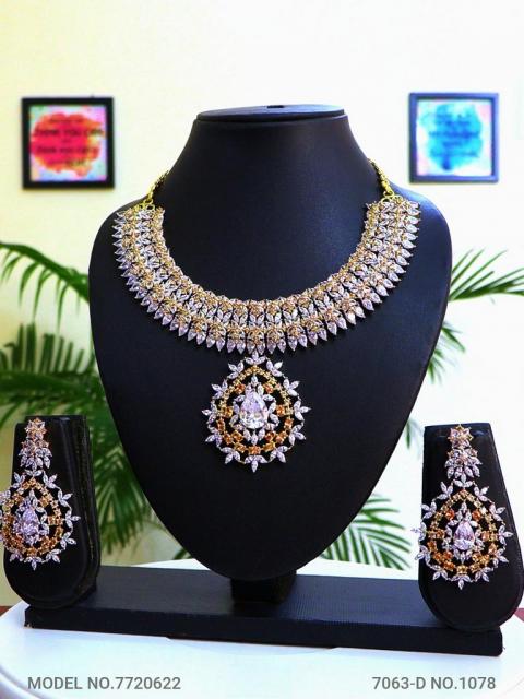 Original Zircon Necklace Set