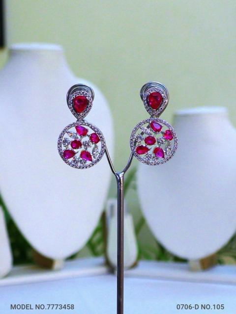 Indian CZ Earrings