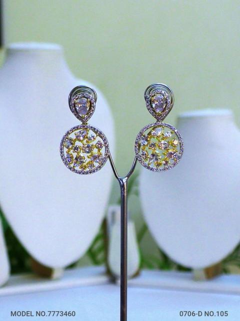 Indian CZ Earrings