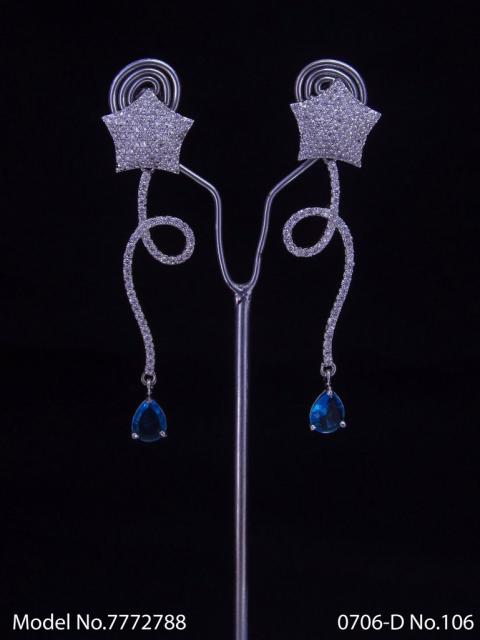 Zircon Earrings can be a Gift