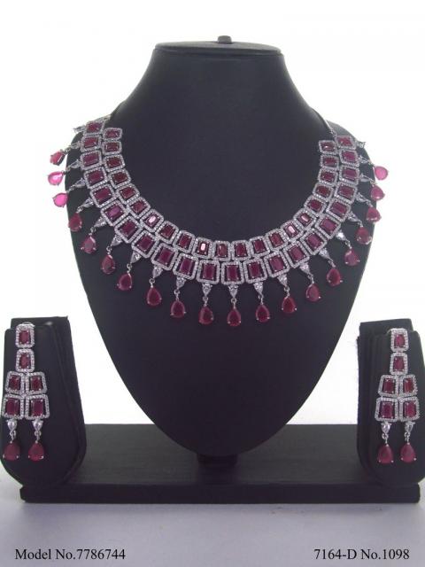 Original Zircon Necklace Set