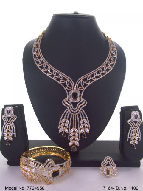 Traditional Cz Jewelry Sets