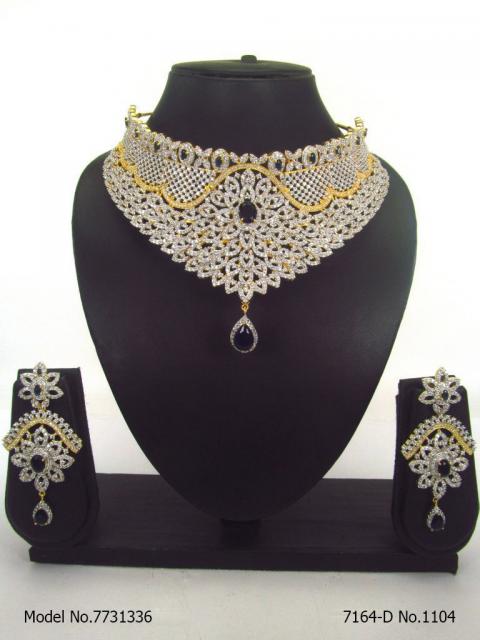 Real Zircon Fashion Jewelry Set