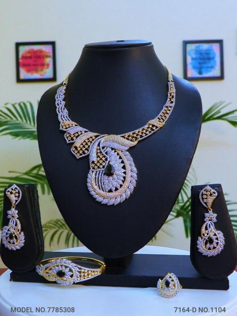 Traditional Cz Jewelry Sets