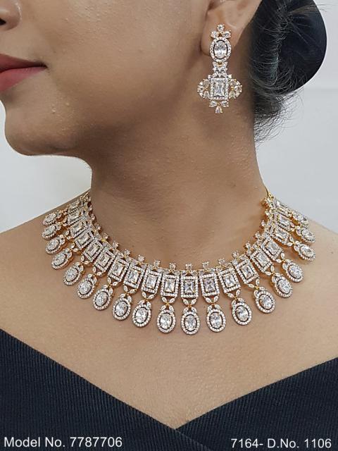 Original Cz Traditional Necklace