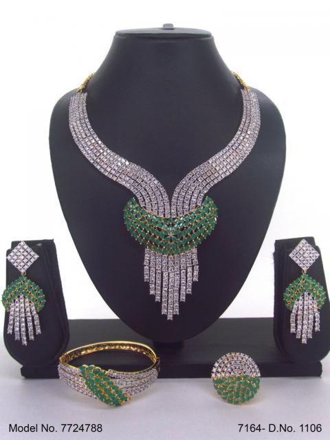 Original Zircon Necklace Set