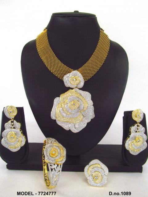 Original Zircon Necklace Set