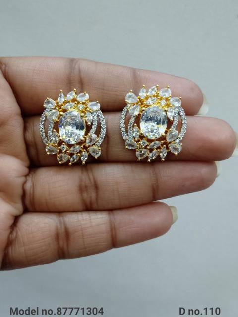 Popular Indian Handmade cz stud| top Earrings