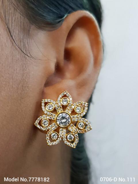 Crystal Zircon studs for Girls | Steal a mans Eye