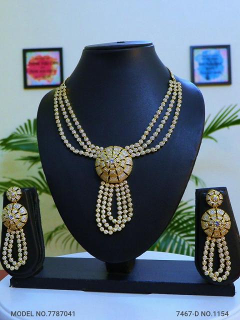 Original Zircon Necklace Set