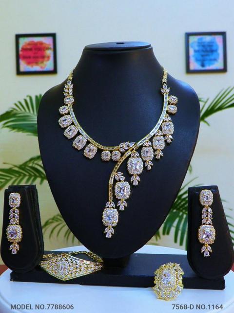 Original Zircon Necklace Set