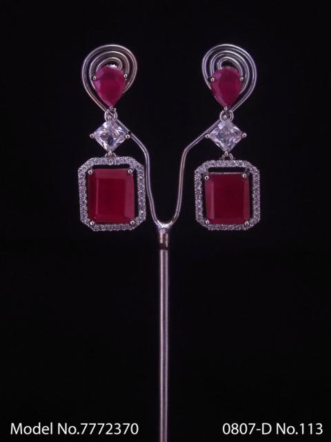 Indian CZ Earrings